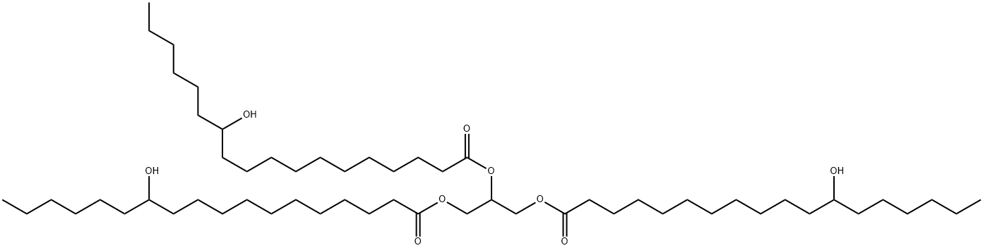 1,2,3-propanetriyl tris(12-hydroxyoctadecanoate) 