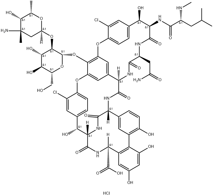 Vancomycin hydrochloride 