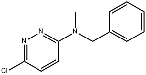 6-Chloro-N-methyl-N-(phenylmethyl)- 3-Pyridazinamine