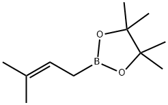 3,3-Dimethylallylboronic acid pinacol ester, 2-(3-Methyl-but-2-enyl)-4,4,5,5-tetramethyl-1,3,2-dioxaborolane