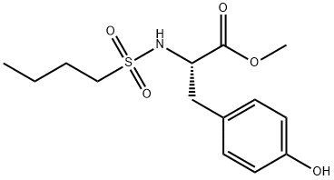 METHYL N-BUTYLSULFONYL-L-P-HYDROXYPHENYLALANINE