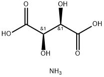 Butanedioic acid,2,3-dihydroxy- (2R,3R)-, ammonium salt (1:)