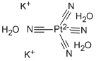 Potassium tetracyanoplatinate(II) trihydrate