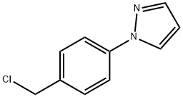 1-[4-(CHLOROMETHYL)PHENYL]-1H-PYRAZOLE HYDROCHLORIDE