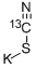 POTASSIUM THIOCYANATE (13C)