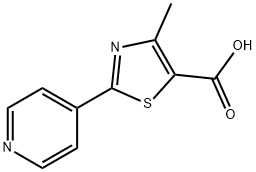 4-methyl-2-pyrid-4-yl-1,3-thiazole-5-carboxylic acid