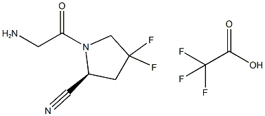 (S)-1-(2-aminoacetyl)-4,4-difluoropyrrolidine-2-carbonitrile 2,2,2-trifluoroacetate