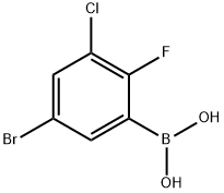 5-Bromo-3-chloro-2-fluorophenylboronic acid
