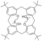 O,O''-BIS[2-(METHYLTHIO)ETHYL]-TERT-BUTYLCALIX[4]ARENE