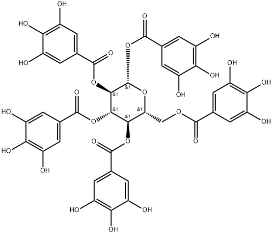 1,2,3,4,6-PENTA-O-GALLOYL-BETA-D-GLUCOPYRANOSE
