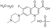 1-ETHYL-6-FLUORO-7-(4-METHYLPIPERAZIN-1-YL)-4-OXO-QUINOLINE-3-CARBOXYLIC ACID