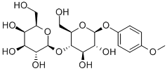 4-Methoxyphenyl 4-O-(beta-D-Galactopyranosyl)-beta-D-glucopyranoside