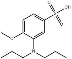 2-(N,N-DIPROPYL)AMINO ANISOLE-4-SULFONIC ACID