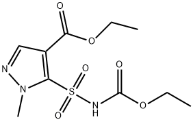 N-(Ethoxycarbonyl)-4-ethoxycarbonyl-1-methylpyrazole-5-sulfonamide