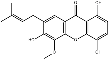 1,4,6-Trihydroxy-5-methoxy-7-prenylxanthone