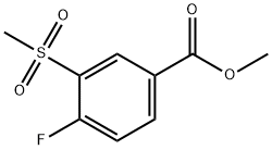 Methyl 4-Fluoro-3-(Methylsulfonyl)benzoate