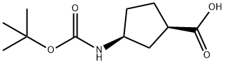 (-)-(1R,3S)-N-Boc-3-Aminocyclopentanecarboxylic acid