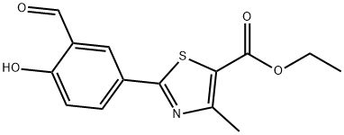 ethyl 2-(3-formyl-4-hydroxyphenyl)-4-methyl thiazole-5-carboxylate