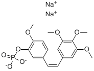 Combretastatin A4 disodium phosphate