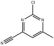 2-CHLORO-6-METHYLPYRIMIDINE-4-CARBONITRILE