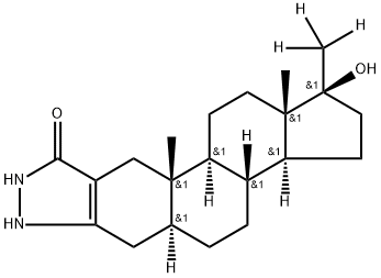 2'H-Androst-2-eno[3,2-c]pyrazol-5'(1'H)-one, 17-hydroxy-17-(methyl-d3)-, (5α,17β)- (9CI)