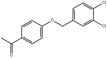 1-(4-[(3,4-DICHLOROBENZYL)OXY]PHENYL)ETHAN-1-ONE