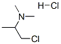 2-chloro-1-methylethyl(dimethyl)amine hydrochloride
