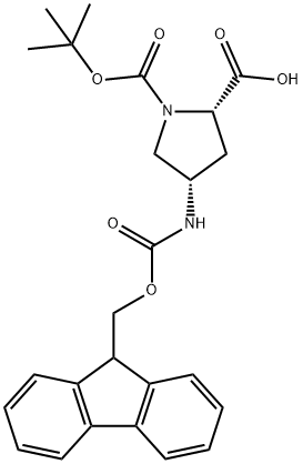 N-Boc-cis-4-Fmoc-Amino-L-proline