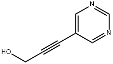 2-Propyn-1-ol, 3-(5-pyrimidinyl)- (9CI)