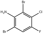 3-CHLORO-2,6-DIBROMO-4-FLUOROANILINE