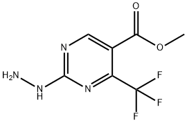 5-(METHOXYCARBONYL)-4-(TRIFLUOROMETHYL)PYRIMIDINE-2-HYDRAZINE