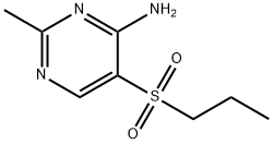 2-METHYL-5-(PROPYLSULFONYL)PYRIMIDIN-4-AMINE