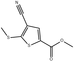 METHYL 4-CYANO-5-(METHYLTHIO)THIOPHENE-2-CARBOXYLATE
