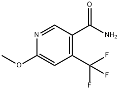2-METHOXY-4-(TRIFLUOROMETHYL)PYRIDINE-5-CARBOXAMIDE