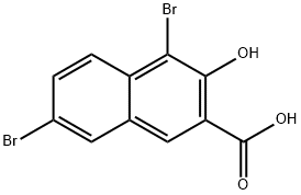 1,6-DIBROMO-2-HYDROXYNAPHTHALENE-3-CARBOXYLIC ACID