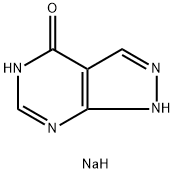 1,5-dihydro-4H-pyrazolo[3,4-d]pyrimidin-4-one, monosodium salt