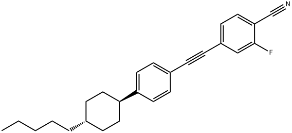 2-Fluoro-4-[[4-(trans-4-propylcyclohexyl)phenyl]ethynyl]-cyanophenyl