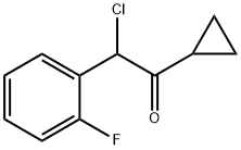 2-Chloro-1-cyclopropyl-2-(2-fluorophenyl)ethanone