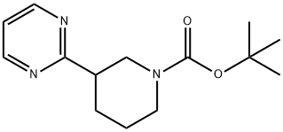 3-(2-Pyrimidinyl)-1-piperidinecarboxylic acid 1,1<br>-dimethylethyl ester
