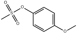 4-Methoxyphenyl mesylate, 4-[(Methylsulphonyl)oxy]anisole