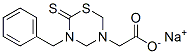 sodium 5-benzyl-6-thioxodihydro-2H-1,3,5-thiadiazine-3(4H)-acetate