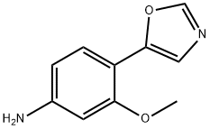 3-METHOXY-4-(1,3-OXAZOL-5-YL)ANILINE