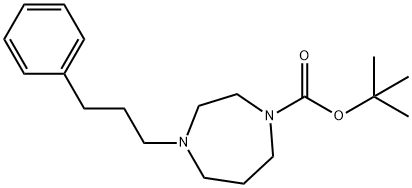 TERT-BUTYL4-(3-PHENYLPROPYL)-1,4-DIAZEPANE-1-CARBOXYLATE