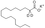 POTASSIUM HEXADECANOATE-2,2-D2