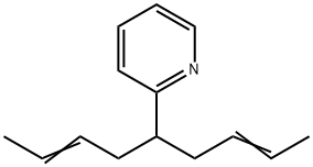 2-[1-(but-2-enyl)pent-3-enyl]pyridine 