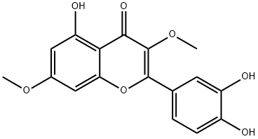 2-(3,4-dihydroxyphenyl)-5-hydroxy-3,7-dimethoxy-4-benzopyrone