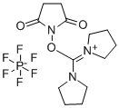 Dipyrrolidino(N-succinimidyloxy)carbenium hexafluorophosphate