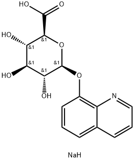 8-HYDROXYQUINOLINE-BETA-D-GLUCURONIC ACID, SODIUM SALT