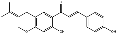 1-[2-Hydroxy-4-methoxy-5-(3-methyl-2-butenyl)phenyl]-3-(4-hydroxyphenyl)-2-propen-1-one