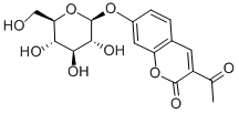 3-ACETYL-7-[BETA-D-GLUCOPYRANOSYLOXY]-COUMARIN
